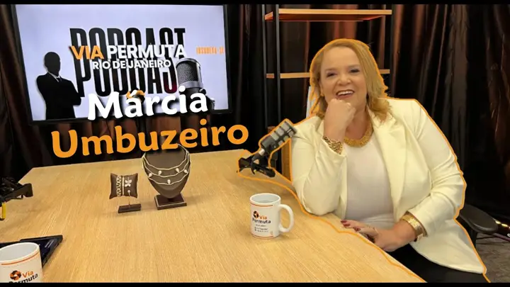 Márcia Umbuzeiro no Podcast VP RJ